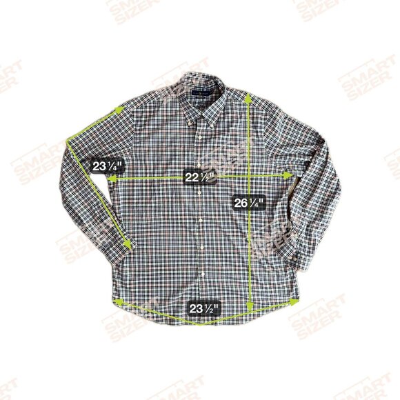 Ralph Lauren Button Down Plaid Dress Shirt Mens Performance Long Sleeve XXL Pony - Picture 2 of 7
